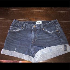 Dark Wash Jean Shorts